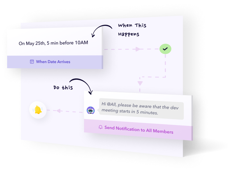 Send a Notification 5 Minutes Before a Meeting Infinity